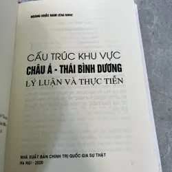 CẤU TRÚC KHU VỰC CHÂU Á THÁI BÌNH DƯƠNG LÝ LUẬN VÀ THỰC TIỄN - HOÀNG KHẮC NAM 991319