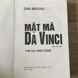 MẬT MÃ DA VINCI, THE DA VINCI CODE, bản bìa cứng (XB 2006) 1037877