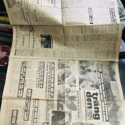 Báo Miền Nam xưa trắng đen như hình phát hành thứ 5 ngày  10/04/1975  752744