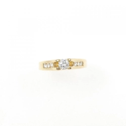 Nhẫn kim cương K18YG 0.14CT 668983