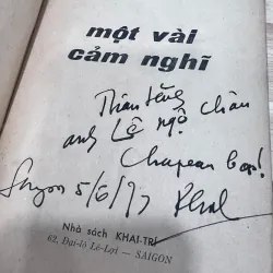 MỘT VÀI CẢM NGHĨ - NGUYỄN TUẤN PHÁT 776957