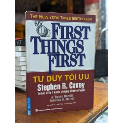 TƯ DUY TỐI ƯU - STEPHEN R . COVEY