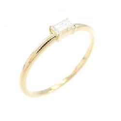 Nhẫn kim cương K18YG 0.10CT - Hàng hiệu Authentic