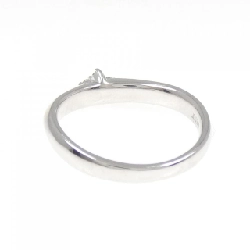 Nhẫn kim cương hoa K10WG 0.10CT - Hàng hiệu Authentic 855703