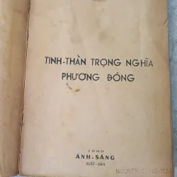 TINH THẦN TRỌNG NGHĨA PHƯƠNG ĐÔNG - TOAN ÁNH 748874