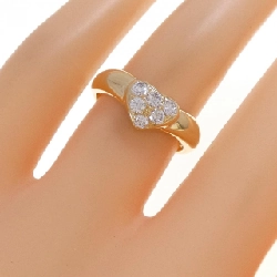 Nhẫn trái tim Pave Tiffany - Hàng hiệu Authentic 834480