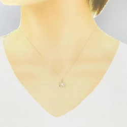 K18YG Dây chuyền kim cương 0.14CT - Hàng hiệu Chính hãng 865223