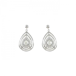 PT Bông tai kim cương 0.40CT - Hàng hiệu Authentic