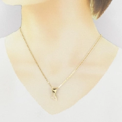 Dây chuyền kim cương K18YG 0.13CT - Hàng hiệu Chính hãng 858692