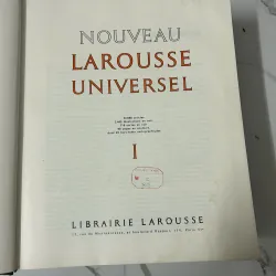Nouveau Larousse Universel (trọn bộ 2 tập) 1969- Claude Augé - bìa cứng có bìa áo 991643