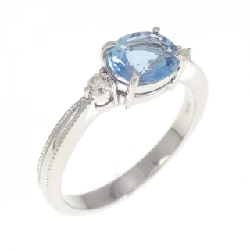 【Tái chế】Nhẫn Aquamarine 0.77CT