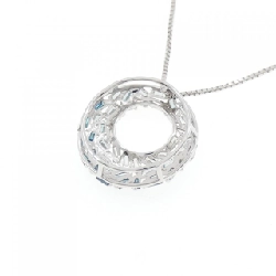 K18WG Dây chuyền kim cương 0.40CT - Hàng hiệu Chính hãng 858272