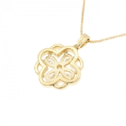 K18YG Hoa Kim Cương Dây Chuyền 0.22CT - Hàng hiệu Chính hãng 861097