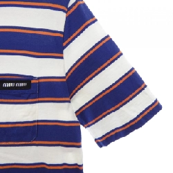 MIU MIU MIU MIU Logo Áo thun Jersey MJN537 SOOO 14RT - Hàng hiệu Chính hãng 821996