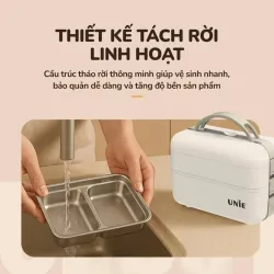 UNIE UEB01 – Hộp cơm điện tiện lợi cho dân văn phòng 740658