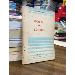 Lịch sử và lô-gích - Lê Hữu Nghĩa