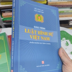 Combo full 3 cuốn giáo trình luật hình sự việt nam. Tập 1+2+ phần chung 278915