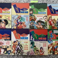 8 CUỐN SÁCH VẼ TRUYỆN TRANH THEO PHONG CÁCH NHẬT BẢN