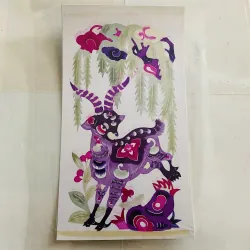 🧧 [GÓC DECOR] Bộ Tranh Cắt Giấy 12 Con Giáp Nghệ Thuật Trung Hoa 799788