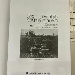 ĐỆ NHẤT THẾ CHIẾN - ROBERT LECKIE 747375