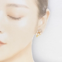 K18YG Bông tai ngọc trai nước ngọt - Hàng hiệu Chính hãng 869703