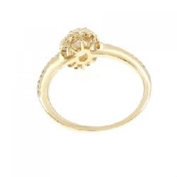 Nhẫn kim cương K18YG 0.59CT 671278