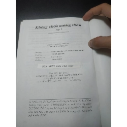 [59K/kg] Không chốn nương thân 2000 - I.Avigiux (bìa cứng, ố nhẹ) new 80% HCM2007 436965