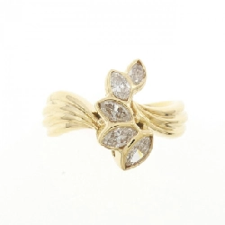 Nhẫn kim cương K18YG 0.57CT 666478