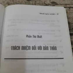 Danh ngôn xử thế- TG Nguyễn Hữu Trọng.  762435