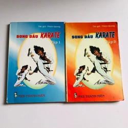 📚 BỘ 2 TẬP SONG ĐẤU KARATE – Thiện Quang Nxb: 1999, bản in hiếm