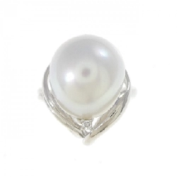 Nhẫn ngọc trai trắng Tasaki - Hàng hiệu Authentic 835556