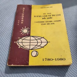 200 năm dương lịch và âm lịch đối chiếu | nguyễn như luân | 1968 1000888
