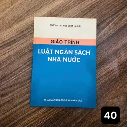 Giáo trình - Luật Ngân sách Nhà nước#HATRA