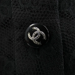 【Khuyến mãi】Áo khoác không cổ CHANEL 643785