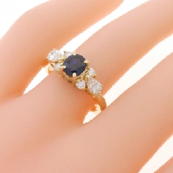 Nhẫn Sapphire K18YG 0.99CT - Hàng hiệu Chính hãng 850755