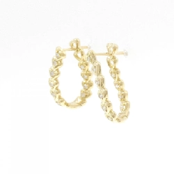 K18YG Bông tai kim cương hình trái tim 0.20CT - Hàng hiệu Chính hãng 862883