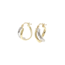 Bông tai 750YG/750WG - Hàng hiệu Authentic 868625