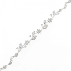 K18WG Hoa Kim Cương Vòng Tay 0.52CT - Hàng hiệu Chính hãng