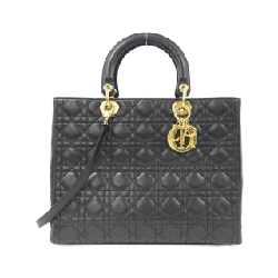 【Vintage】Christian Dior Lady Dior Large CAL44560 Bag