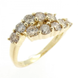 Nhẫn kim cương K18YG 1.00CT