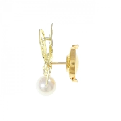 K18YG Bướm Ngọc Trai Akoya Brooch 6.0mm - Hàng hiệu Chính hãng 872472