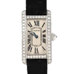 Cartier Tank Americaine SM WG/Cross D WB707331 WG Quartz - Hàng hiệu Authentic