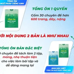 Combo Tổng Ôn Ngữ Pháp Tiếng Anh - Tập 1, Tập 2 - Bản Đặc Biệt 795811