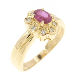 Nhẫn Ruby K18YG 0.33CT - Hàng hiệu Chính hãng