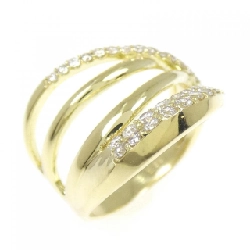 Nhẫn kim cương K18YG 0.58CT - Hàng hiệu Chính hãng