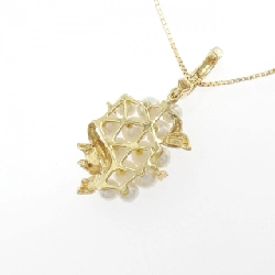 K18YG Ngọc trai Akoya Dây chuyền - Hàng hiệu Chính hãng 856474