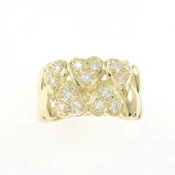 Nhẫn kim cương hình trái tim K18YG 0.31CT 670777