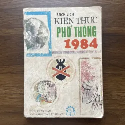 Sách lịch kiến thức phổ thông 1984