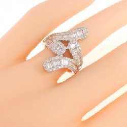 Nhẫn kim cương K18WG 1.30CT 670494