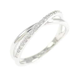 Nhẫn kim cương K18WG 0.11CT